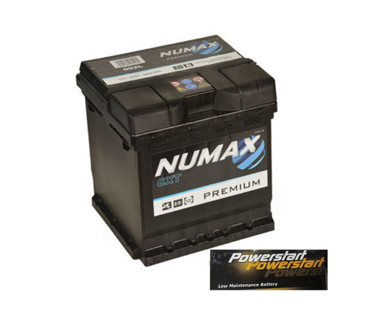 NUMAX POWERSTART 002L PREMIUM CAR BATTERY 12V 40AH (3 YEAR GUARANTEE)