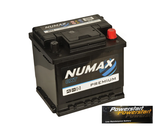 NUMAX POWERSTART 012 PREMIUM CAR BATTERY 12V 45AH (EN) 720 (3 YEAR GUARANTEE)