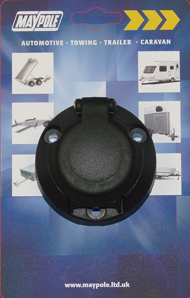 MAYPOLE 12N 7 PIN PLASTIC TRAILER SOCKET