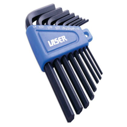 LASER (0267) IMPERIAL HEX KEY SET 8PC