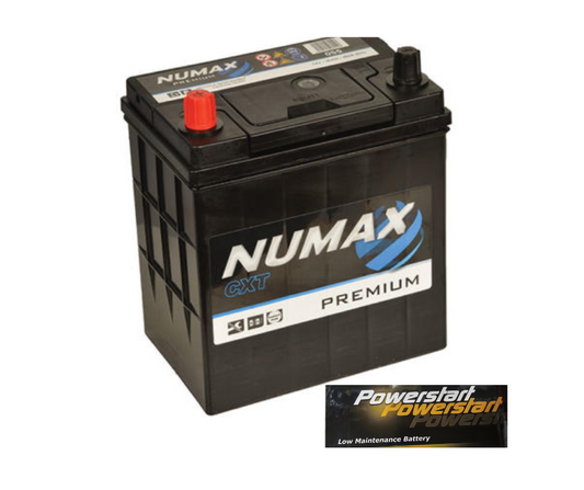 NUMAX POWERSTART 055 PREMIUM CAR BATTERY 12V 35AH (3 YEAR GUARANTEE)
