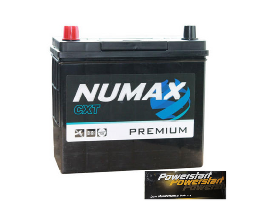 NUMAX POWERSTART 057 PREMIUM CAR BATTERY 12V 45AH (3 YEAR GUARANTEE)