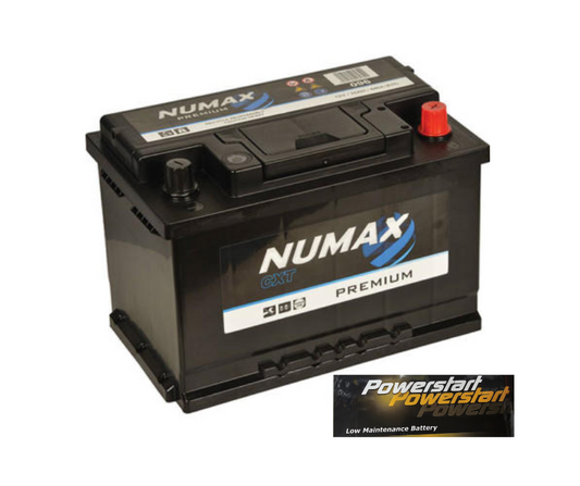 NUMAX POWERSTART 096 PREMIUM CAR BATTERY 12V 70AH (3 YEAR GUARANTEE)