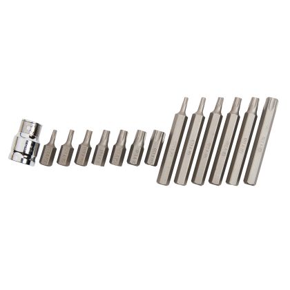 BLUE SPOT TOOLS 15 PCE 1/2" TORX BIT SET (T20-T55)