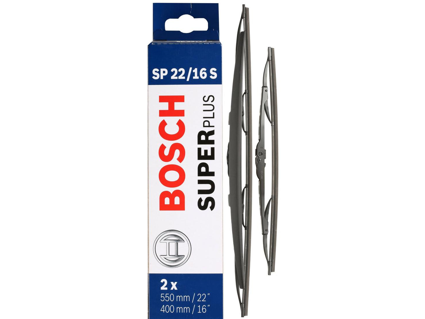 BOSCH WIPER - SUPERPLUS SPOILER BLADE SET 550/400 for Daewoo Kalos , Subaru, Opel, Ford, Vauxhall, Alfa Romeo, Suzuki, MG, Chevrolet etc