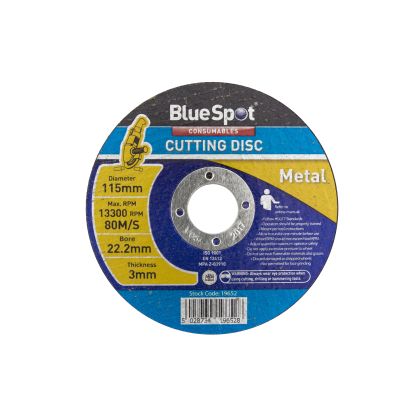 BLUESPOT 115MM (4.5') METAL GRINDING DISC