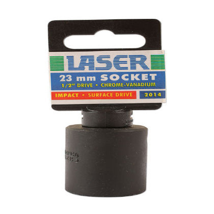 LASER- IMPACT SOCKET 1/2"D 23MM