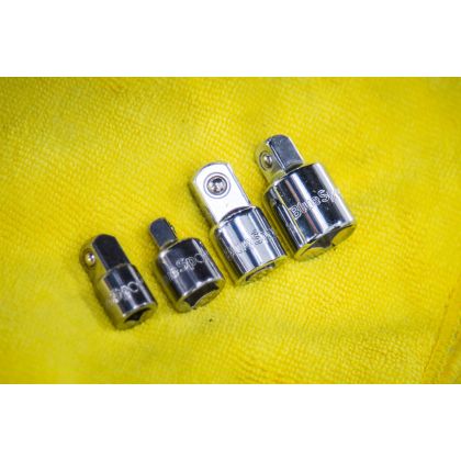 BLUESPOT 4PCE CHROME VANADIUM ADAPTOR SET