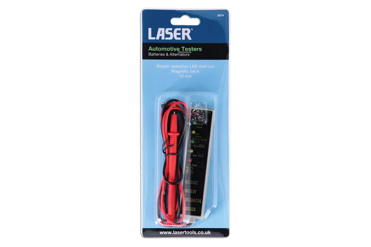 LASER 2274 BATTERY & ALTERNATOR TESTER