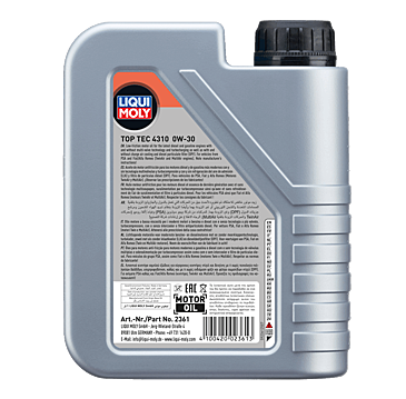 LIQUI MOLY TOP TEC 4310 0W-30