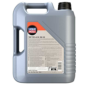 LIQUI MOLY TOP TEC 4310 0W-30 5LTR