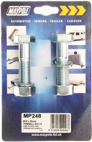 MAYPOLE NUTS & BULTS - M16 X 65MM