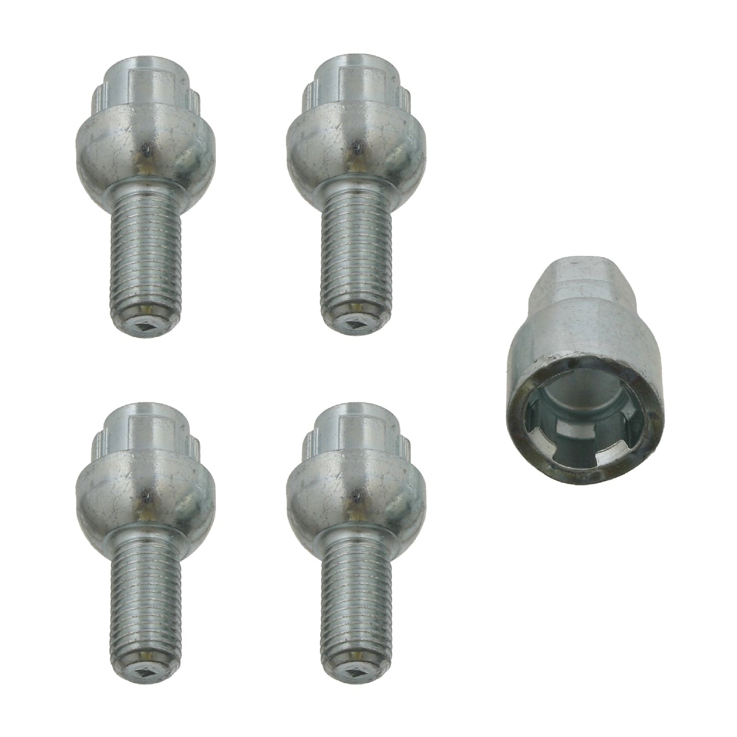 FEBI WHEEL BOLT SET LOCKABLE M12 X 1.50 X 25