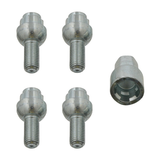 FEBI WHEEL BOLT SET LOCKABLE M12 X 1.50 X 25