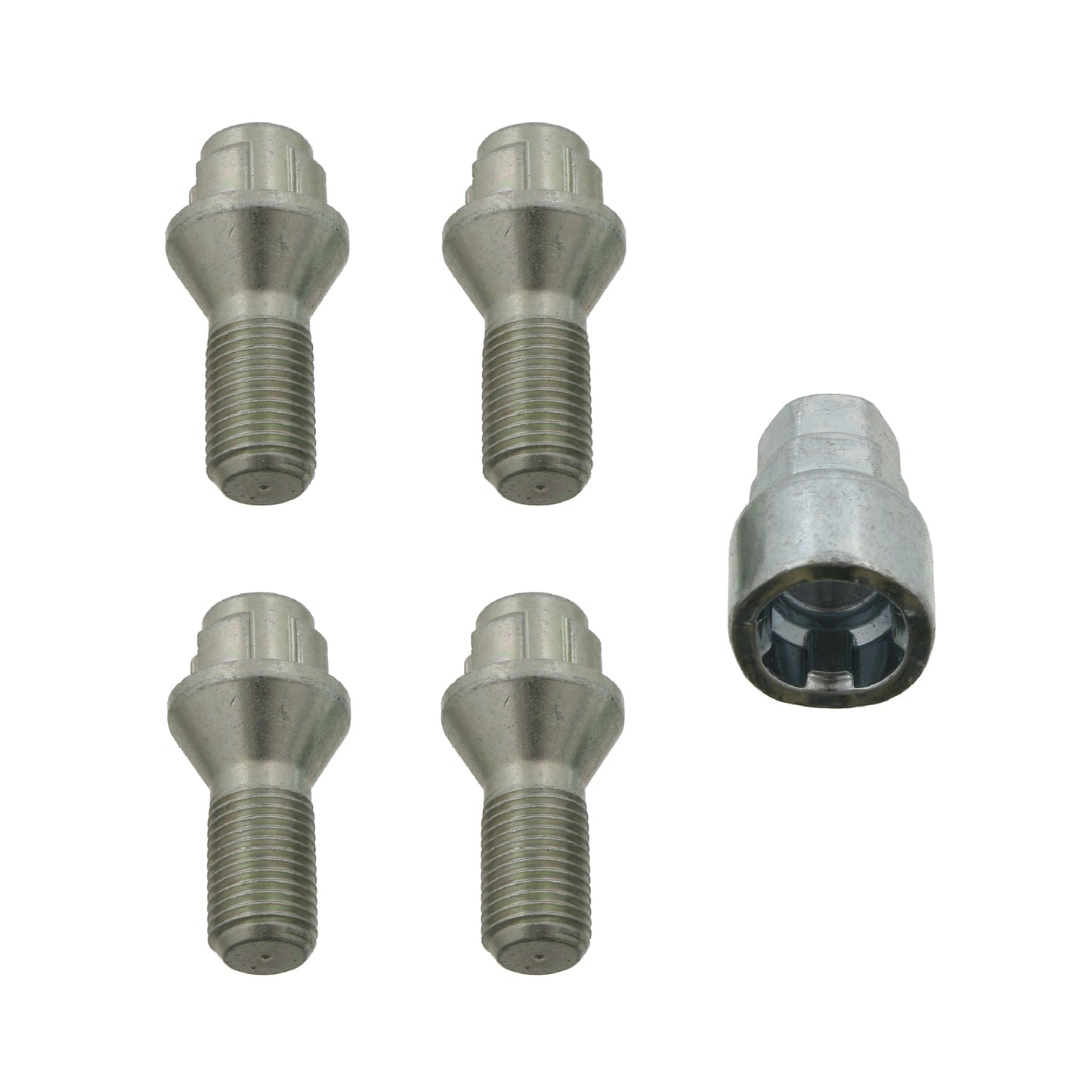 FEBI WHEEL BOLT SET LOCKABLE M14 X 1.50 X 25