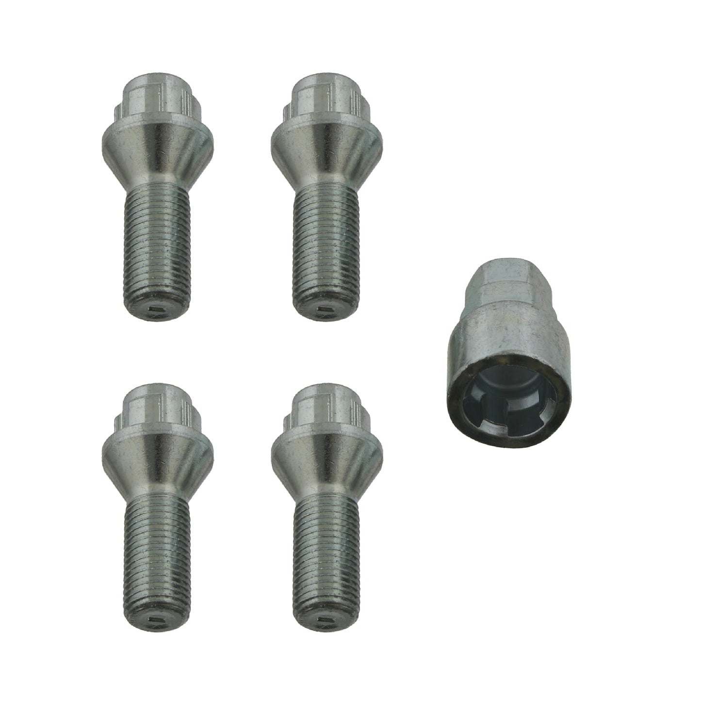 FEBI WHEEL BOLT SET LOCKABLE M14 X 1.50 X 29