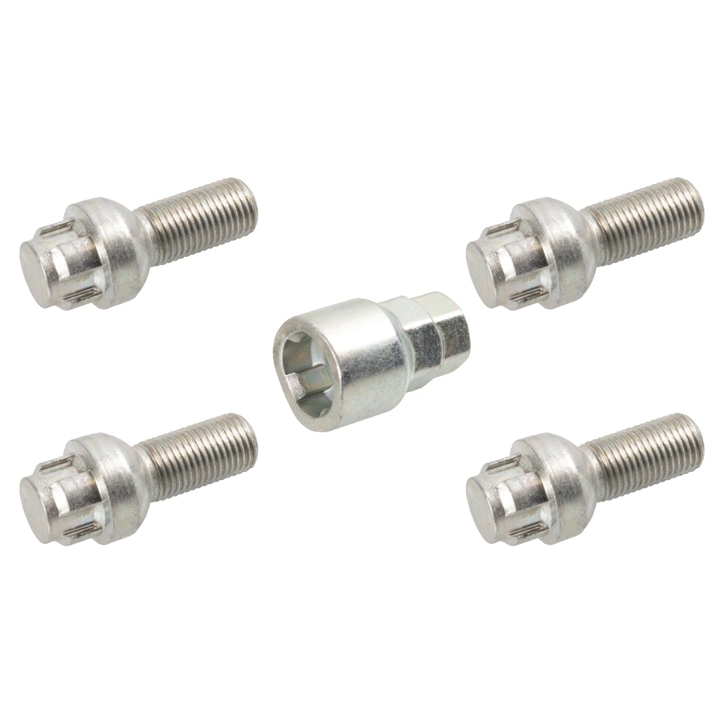 FEBI WHEEL BOLT SET LOCKABLE M14 X 1.5 X 28