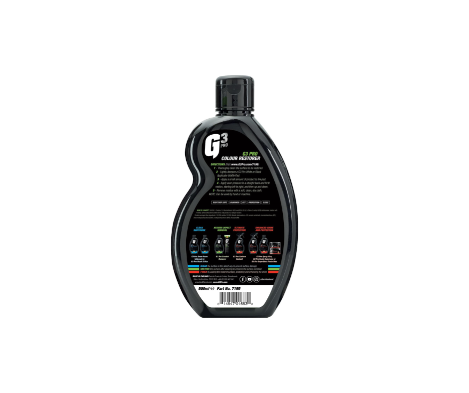 G3 PRO COLOUR RESTORER 500ML (7195)