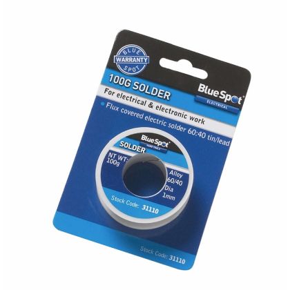 BLUE SPOT TOOLS SOLDER (100G) - 31110