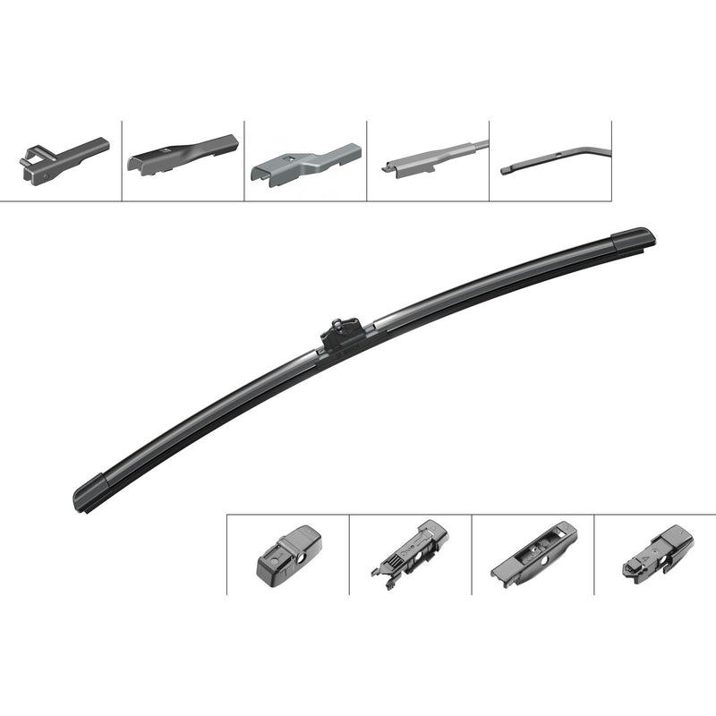 BOSCH WIPER - AEROTWIN PLUS FLAT BLADE 450 for VW Polo TSi - 1.0 - 17- etc