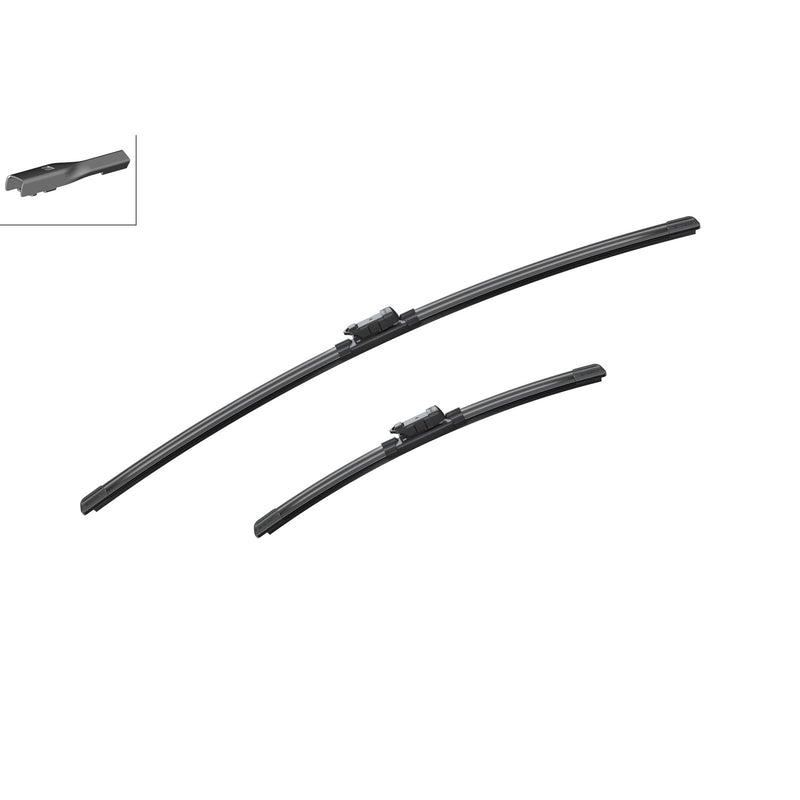 BOSCH WIPER - AEROTWIN FLAT BLADE SET 700/400 for Peugeot 3008 PureTech 130,THP - 1.2 - 16- etc