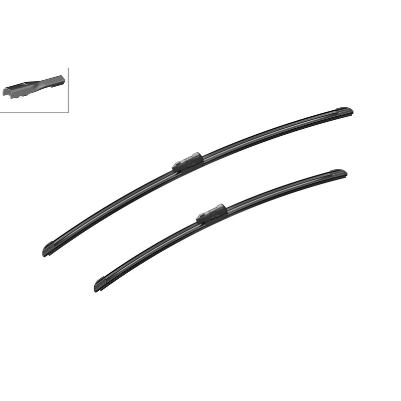 BOSCH WIPER - AEROTWIN FLAT BLADE SET 650/530 for VW Tiguan Allspace TSi - 1.5 - 18- etc