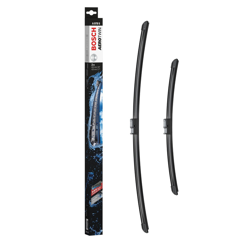 BOSCH WIPER - AEROTWIN FLAT BLADE SET 650/425 for Ford Focus - 1.6 - 04-12 etc