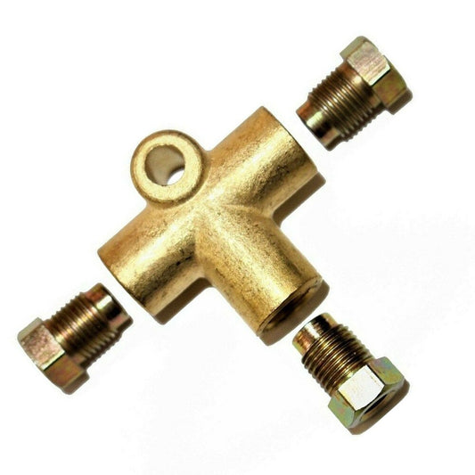 PEARL PBU758 10MM 3-WAY BRAKE PIPE UNION – SINGLE