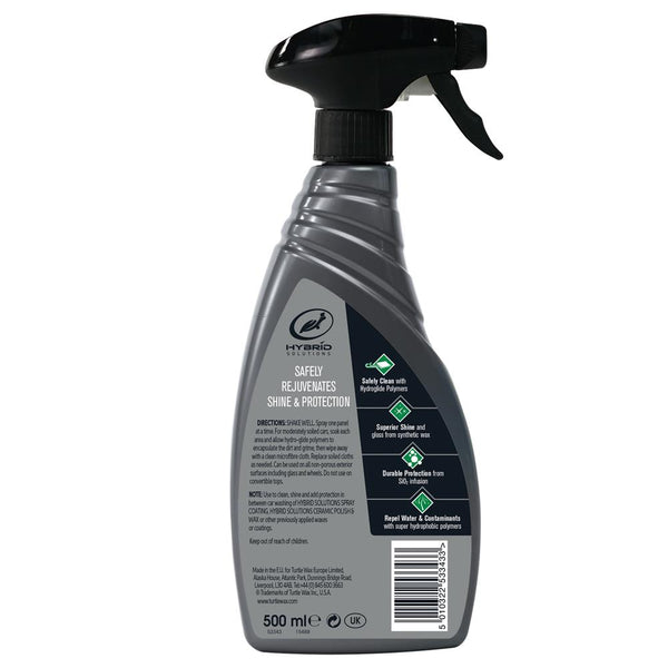 TURTLE WAX HYBRID SOLUTIONS CERAMIC 3-IN-1 DETAILER 500ML