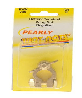 BATTERY TERMINAL WING NUT NEGATIVE PWN700