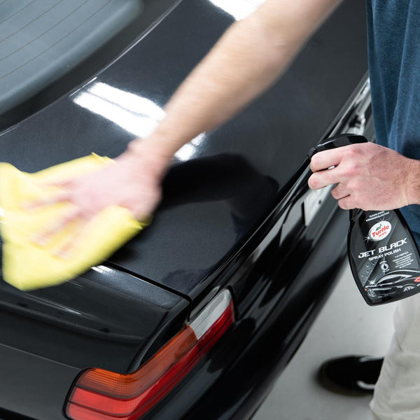 TURTLE WAX JET BLACK SPRAY POLISH BLACK 500ML