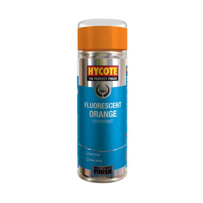 HYCOTE FLUORSCENT SPRAY PAINTS 400ML