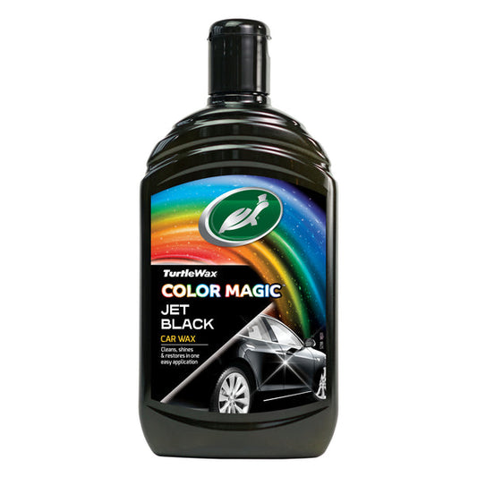 TURTLE WAX COLOR MAGIC BLACK CAR POLISH 500ML