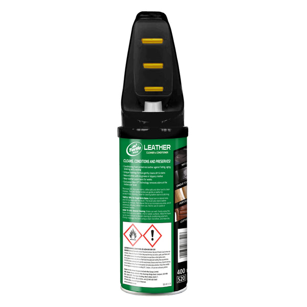 TURTLE WAX POWER OUT LEATHER CLEANER 400ML