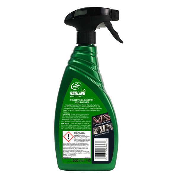 TURTLE WAX REDLINE CAR WHEEL CLEANER 500ML