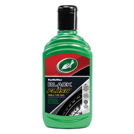 BLACK IN A FLASH TRIM & TYRE DRESSING 300ML