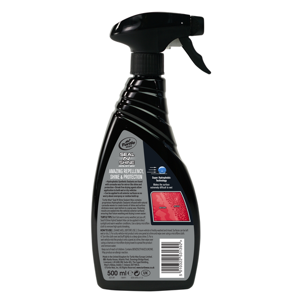 TURTLE WAX SEAL N SHINE SEALANT WAX 500ML