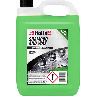 HOLTS SHAMPOO & WAX 5L