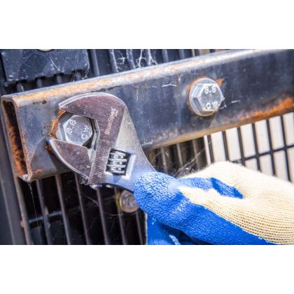 BLUE SPOT TOOLS 200MM (8") ADJUSTABLE WRENCH - 06103