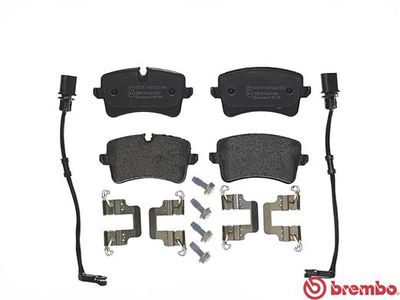 BREMBO BRAKE PAD FOR AUDI, REAR P85120