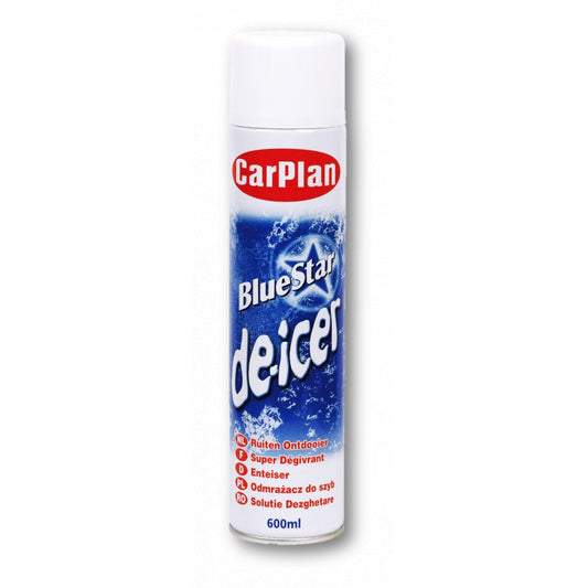 CAR PLAN BLUE STAR DE-ICER AEROSOL 600ML