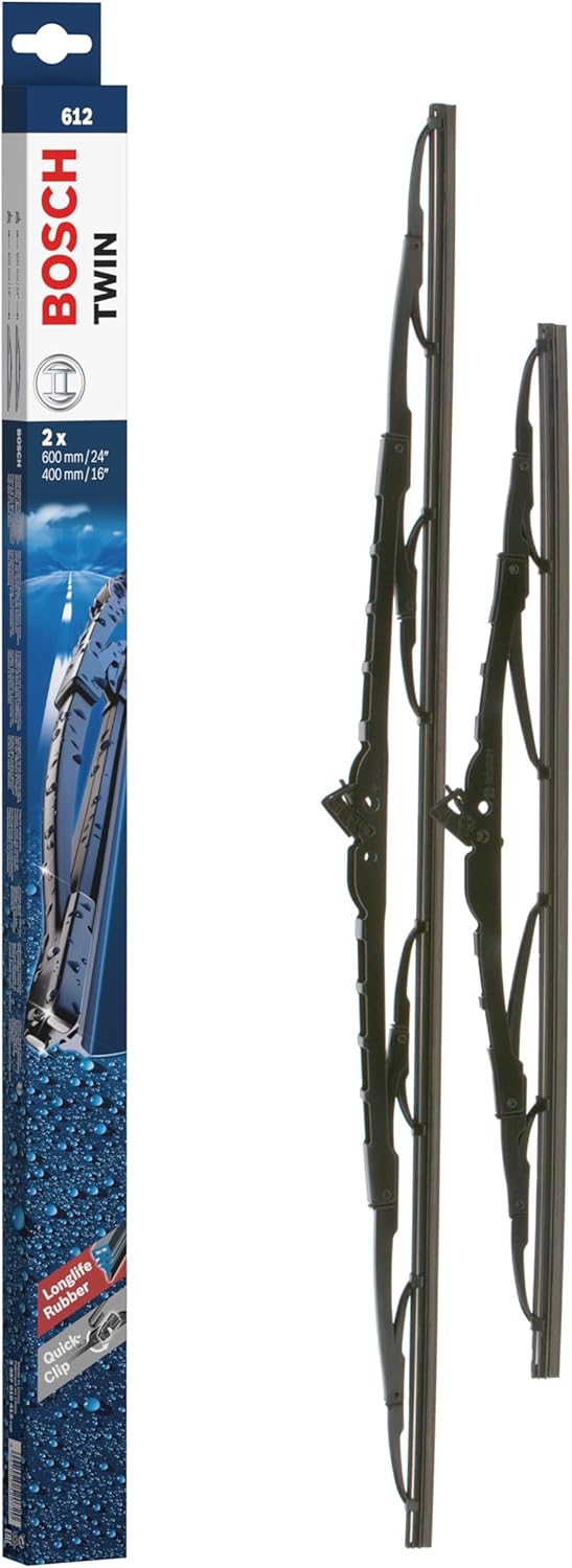 BOSCH WIPER - SUPERPLUS STD BLADE SET 600/400 for Nissan Navara dCi - 2.3 - 15-  etc