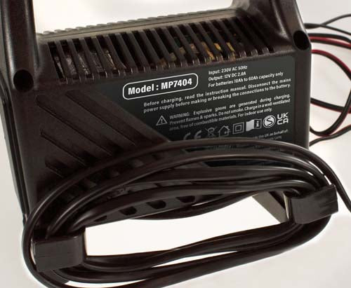 MAYPOLE MP7404 4A 12V COMPACT BATTERY CHARGER