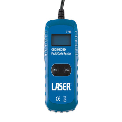LASER (7728) OBDII/EOBD FAULT CODE READER