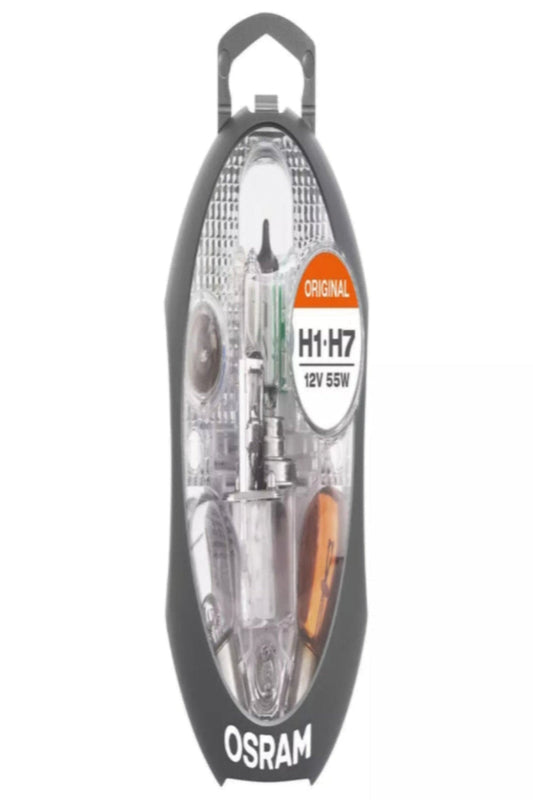 OSRAM CLKH1H7 UNIVERSAL BULB KIT - SPARE LAMP BOXES BULBS ASSORTMENT