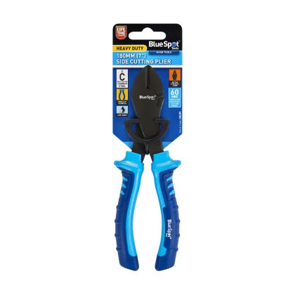 BLUE SPOT TOOLS 180MM (7") SIDE CUTTER PLIER - 08189