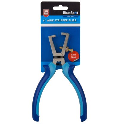 BLUE SPOT TOOLS 150MM (6") WIRE STRIPPER PLIER - 08190