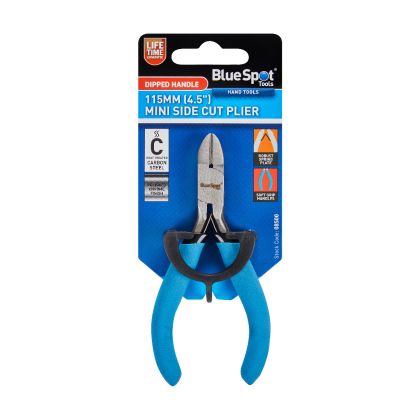 BLUE SPOT TOOLS SOFT GRIP MINI SIDE CUTTER PLIER - 08500