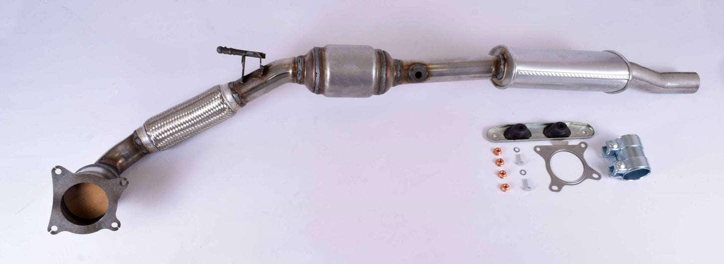 AU8023T-Catalyst-Type Approved for Audi A4 1.6 Petrol 8V 1995-1999 HP 101 Saloon EURO 2 650mm