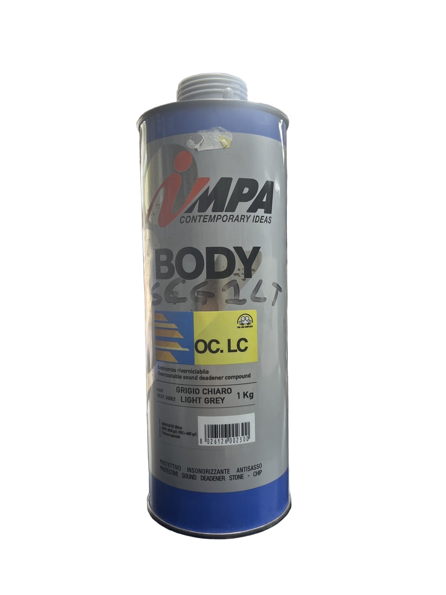 IMPA BODY SEALANT LIGHT GREY 1KG
